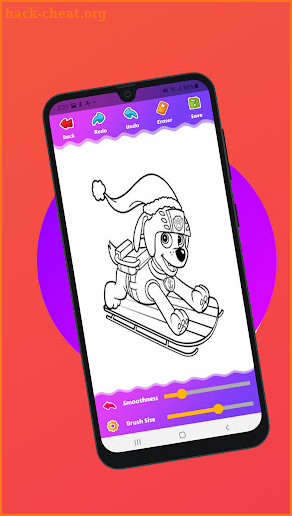 dog coloring book - Games screenshot