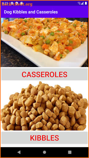 Dog Kibbles and Casseroles screenshot