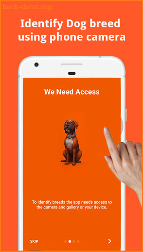 Dog scanner App screenshot