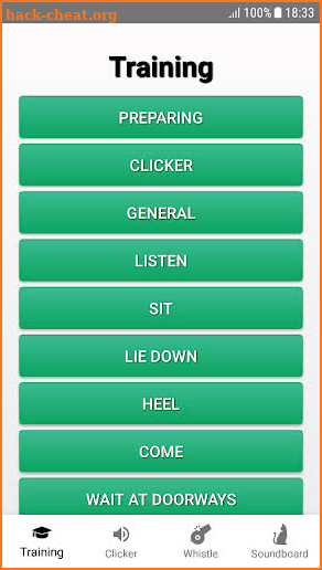 Dog - training and clicker screenshot