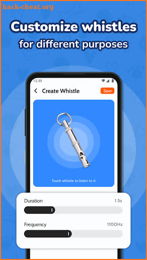 Dog whistle app: Dog clicker & Dog training online screenshot