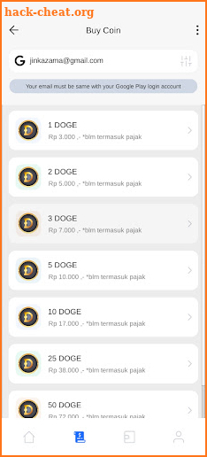 Doge Coin Miner screenshot