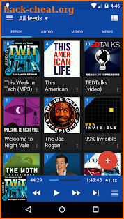 DoggCatcher Podcast Player screenshot