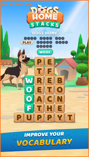 Dogs Home - Word Stacks screenshot