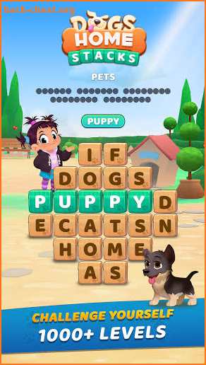 Dogs Home - Word Stacks screenshot