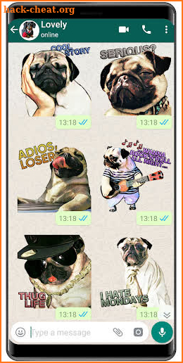 Dogs Stickers 🐶 WAStickerApps dogs memes screenshot