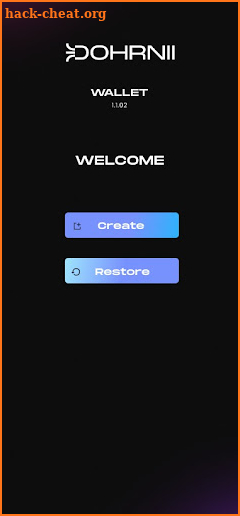 Dohrnii Wallet screenshot