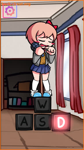 Doki Doki but FNF Character Test screenshot