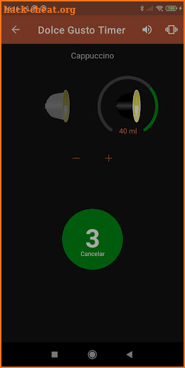 Dolce Gusto Timer screenshot