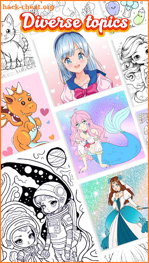 Doll Drawing - Coloring Book screenshot