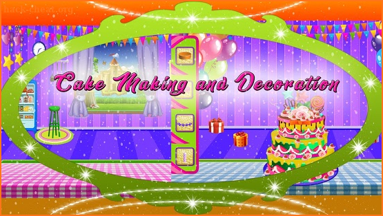 Doll House Cake Decoration & Design Girls Games screenshot