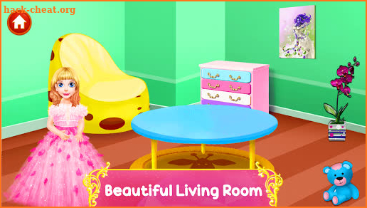 Doll House Design: Girl Home Game, Color by Number screenshot