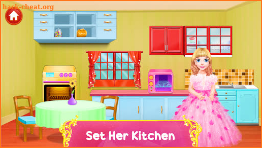 Doll House Design: Girl Home Game, Color by Number screenshot