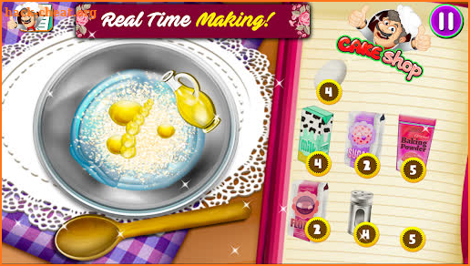 Doll Ice Cream Cake Baking 3D screenshot