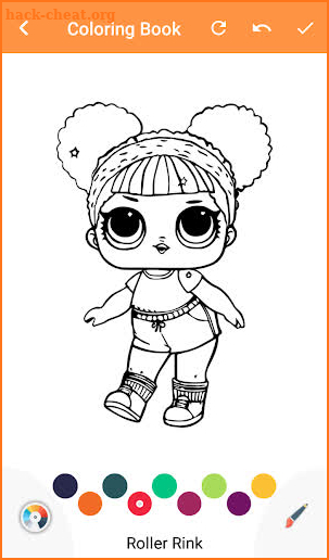 Doll Surprise Coloring Book screenshot