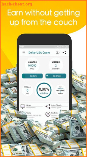 Dollar News Crane - Get Dollar Now screenshot