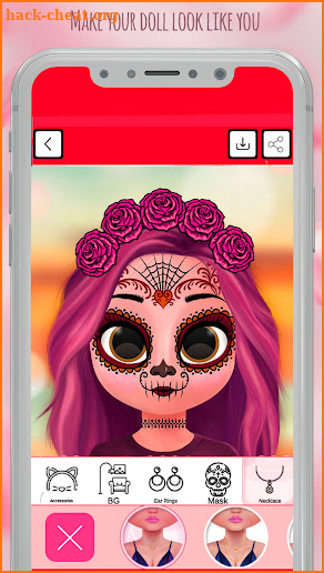 Dollicon Cute Doll Avatar screenshot