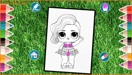 Dolls Coloring Lol screenshot