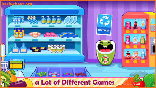 Dolls Games Grocery Store Supermarket Eggs screenshot