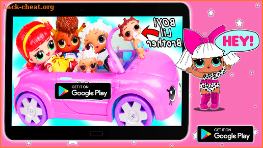 Dolls Opening Car Ride LQL Game 2018 Surprise Doll screenshot