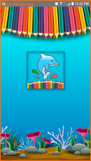 Dolphin Coloring Pages For Kid screenshot