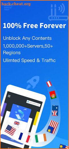 Dolphin Free VPN Lite screenshot