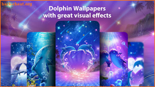 Dolphin Live Wallpaper & Launcher Themes screenshot