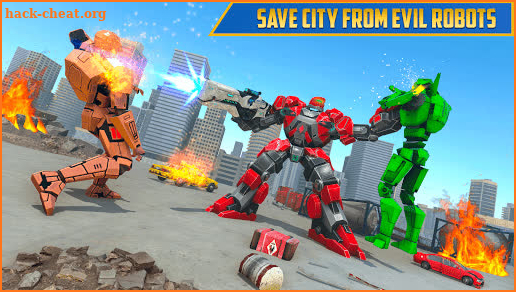 Dolphin Robot Transform: Robot War screenshot