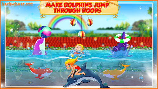 Dolphin Water Show screenshot