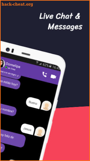 Domelipa call ☎️ Domelipa Video Call and Fake Chat screenshot