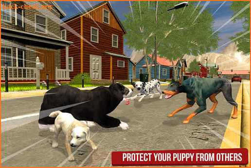 Domestic Dog Simulator: stray dog games screenshot