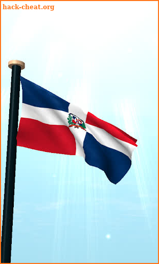 Dominican Republic Flag Free screenshot