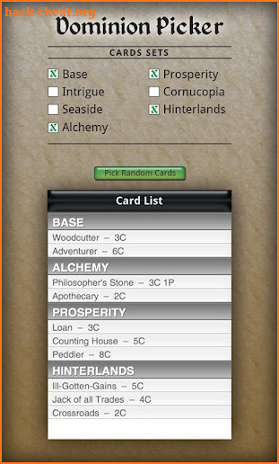Dominion Picker screenshot