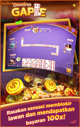 Domino Gaple Online(Free)-Happy New Year 2019 screenshot