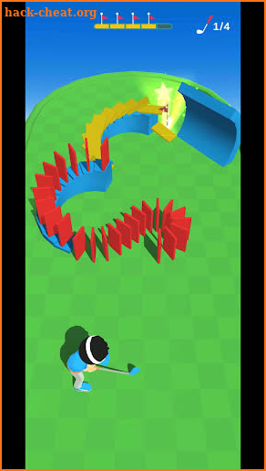 Domino Golf - Perfect Shot screenshot