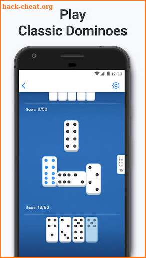 Dominoes - classic domino game screenshot