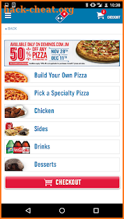 Domino's Jamaica screenshot