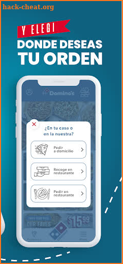 Domino's Pizza El Salvador screenshot