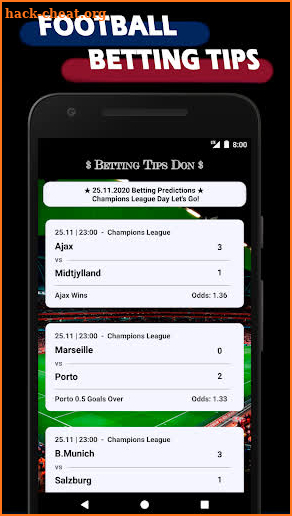 Don Betting Tips screenshot