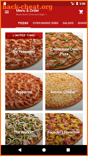 Donatos Pizza screenshot