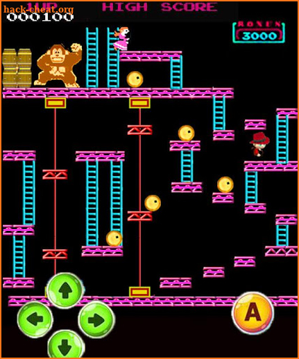 Donkey, Kong arcade classic screenshot