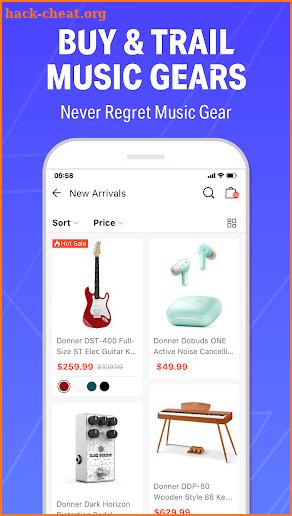 Donner Music: Buy Music Gear screenshot