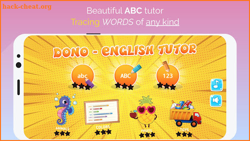 Dono Words - ABC, Numbers, Words, Kids Games screenshot