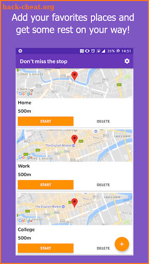 Don't miss the stop (Location Alarm / GPS Alarm) screenshot