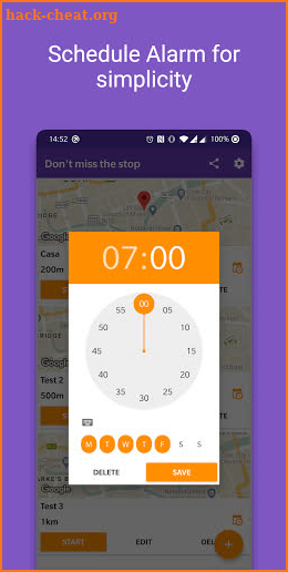 Don't miss the stop (Location Alarm / GPS Alarm) screenshot