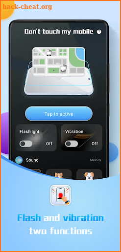 Don't Touch My Mobile screenshot