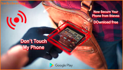 Don't Touch My Phone - Prevent Mobile Phone Theft screenshot