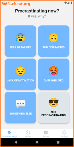 Don't Waste Today - Free Procrastination Tracker screenshot