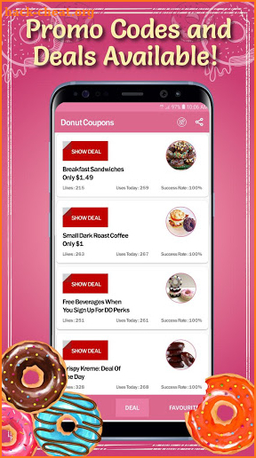 Donut Coupons screenshot