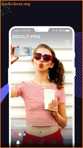 Donut Pro - Always more new people online! screenshot